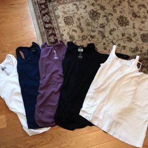 Huge lot maternity tanks size small EUC